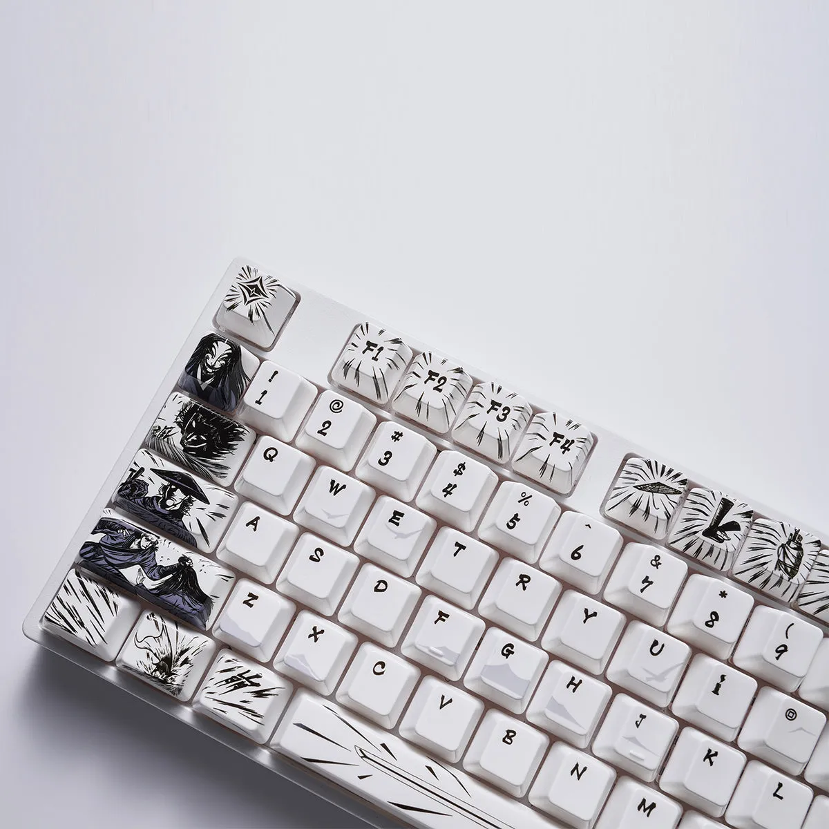 Cerakey Blades of the Guardians keycap novelty Dao Ma