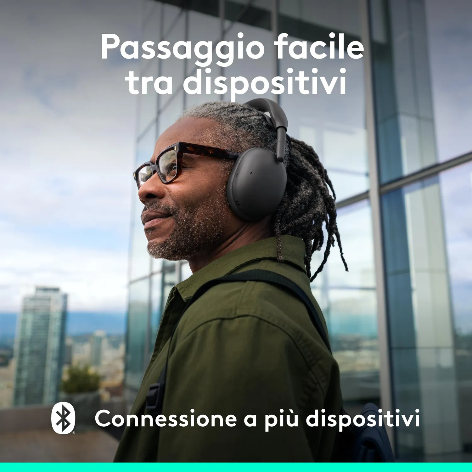 Logitech Zone Vibe Pro cuffie over-ear Grafite ANC 40 mm