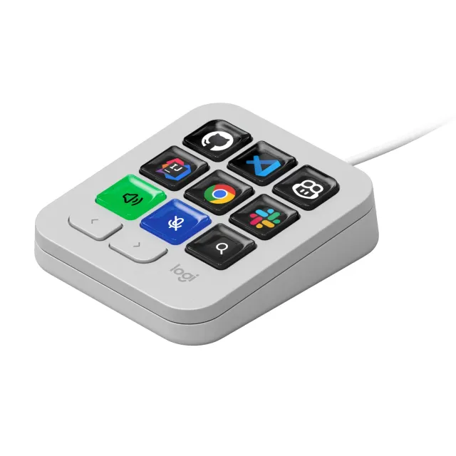 Logitech MX Keypad tastierino programmabile grigio pallido