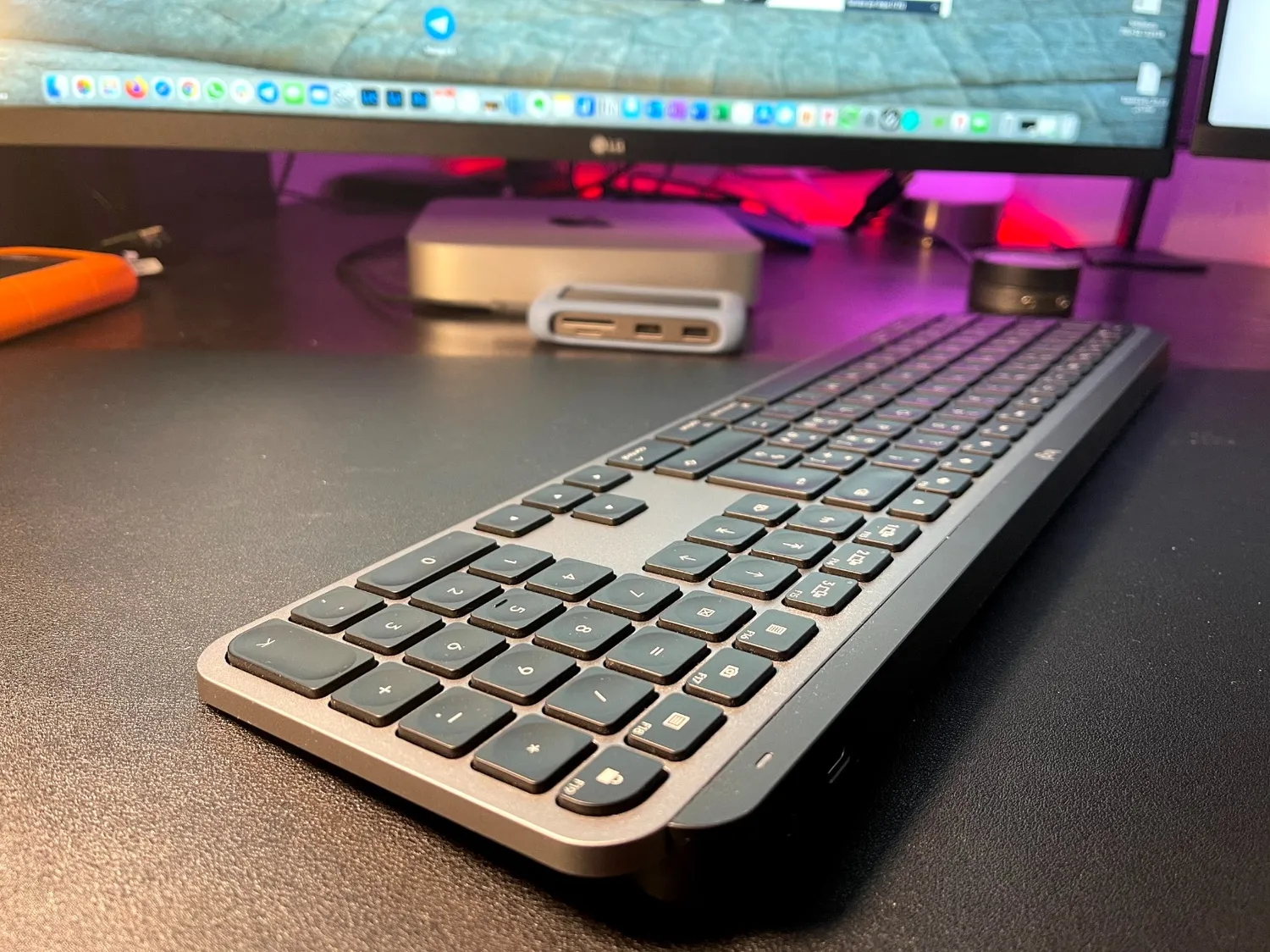 Logitech MX Keys for Mac tastiera wireless grigia retroilluminata