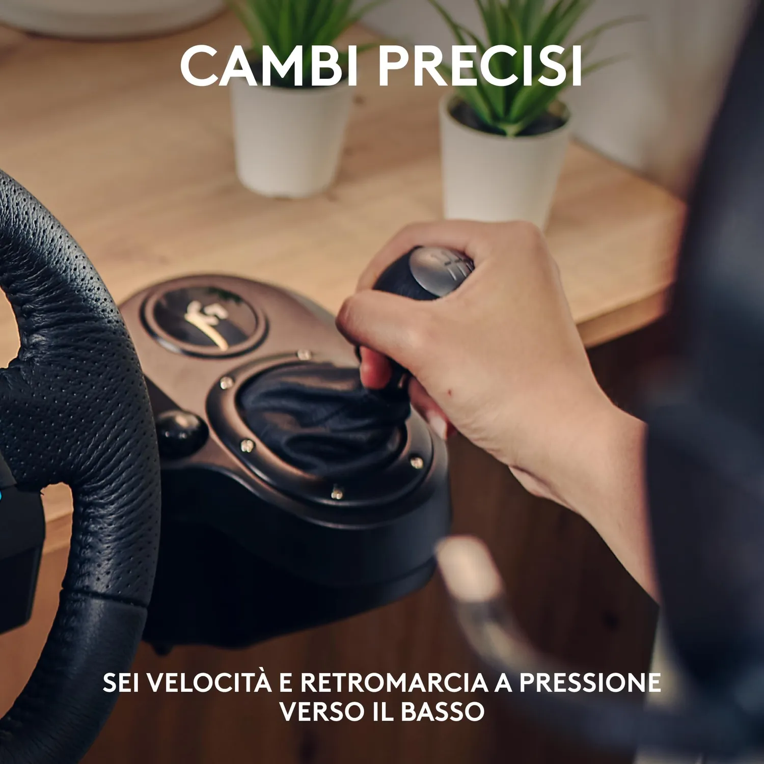 Logitech G G29 volante racing PS PC con cambio a H