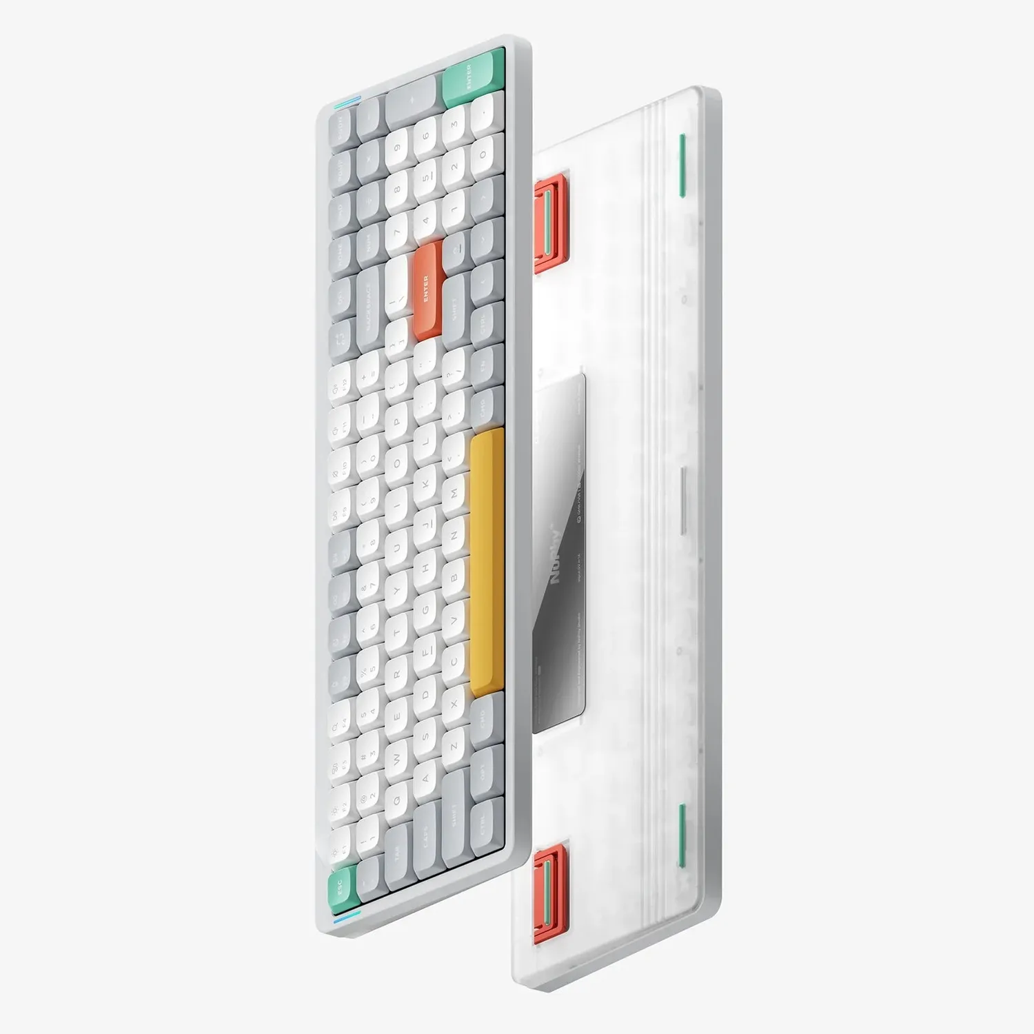 NuPhy Air96 V2 tastiera Ionic White low-profile 100 tasti