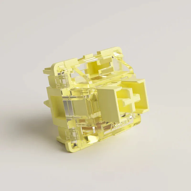 Akko V3 Cream Yellow Pro switch lineari 45 pezzi