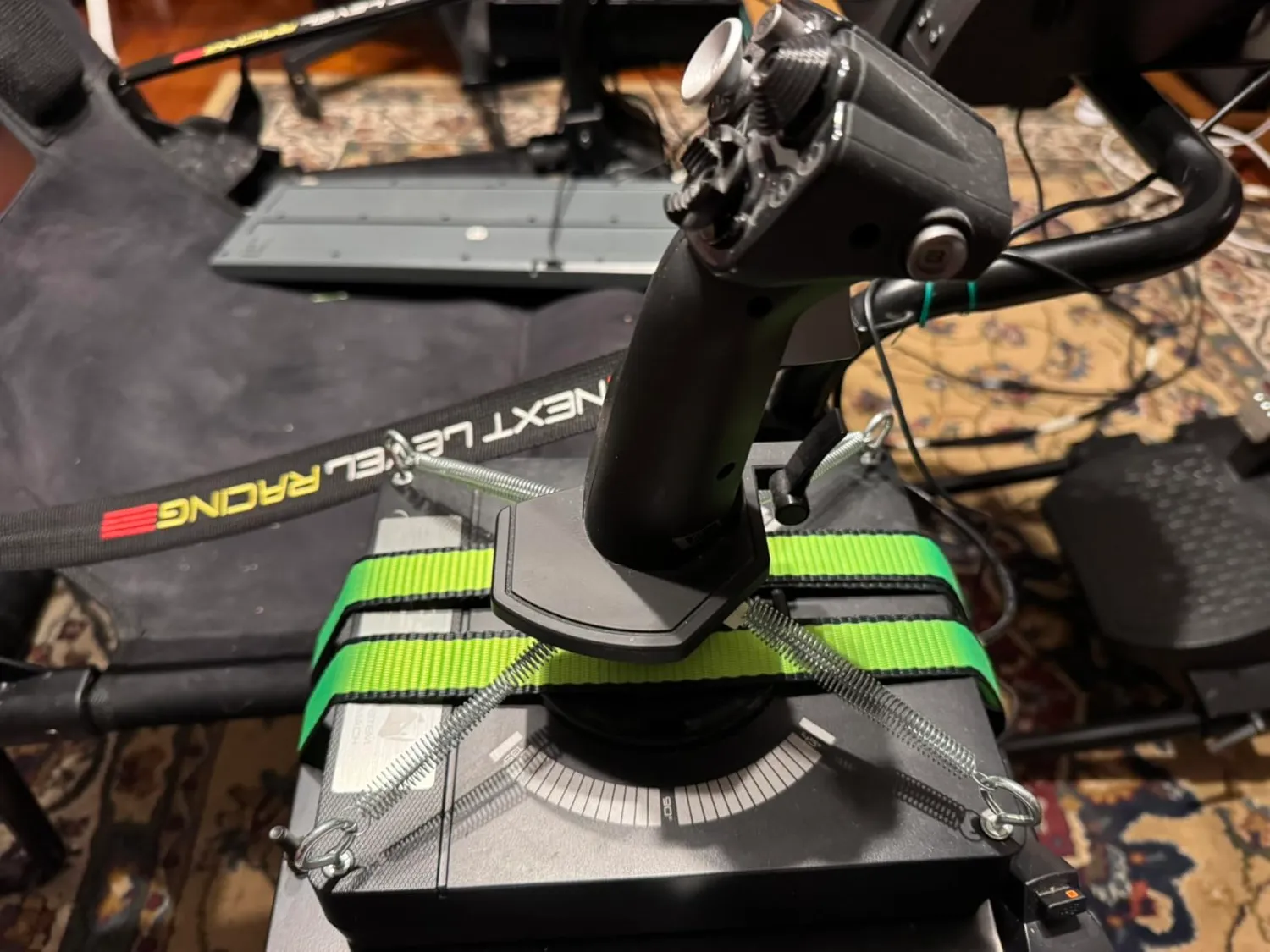 Logitech X56 HOTAS joystick acceleratore RGB