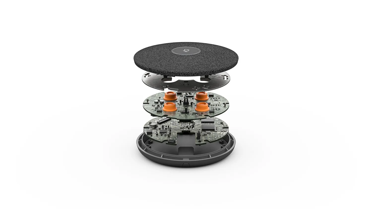 Logitech Rally Mic Pod microfono da tavolo grafite