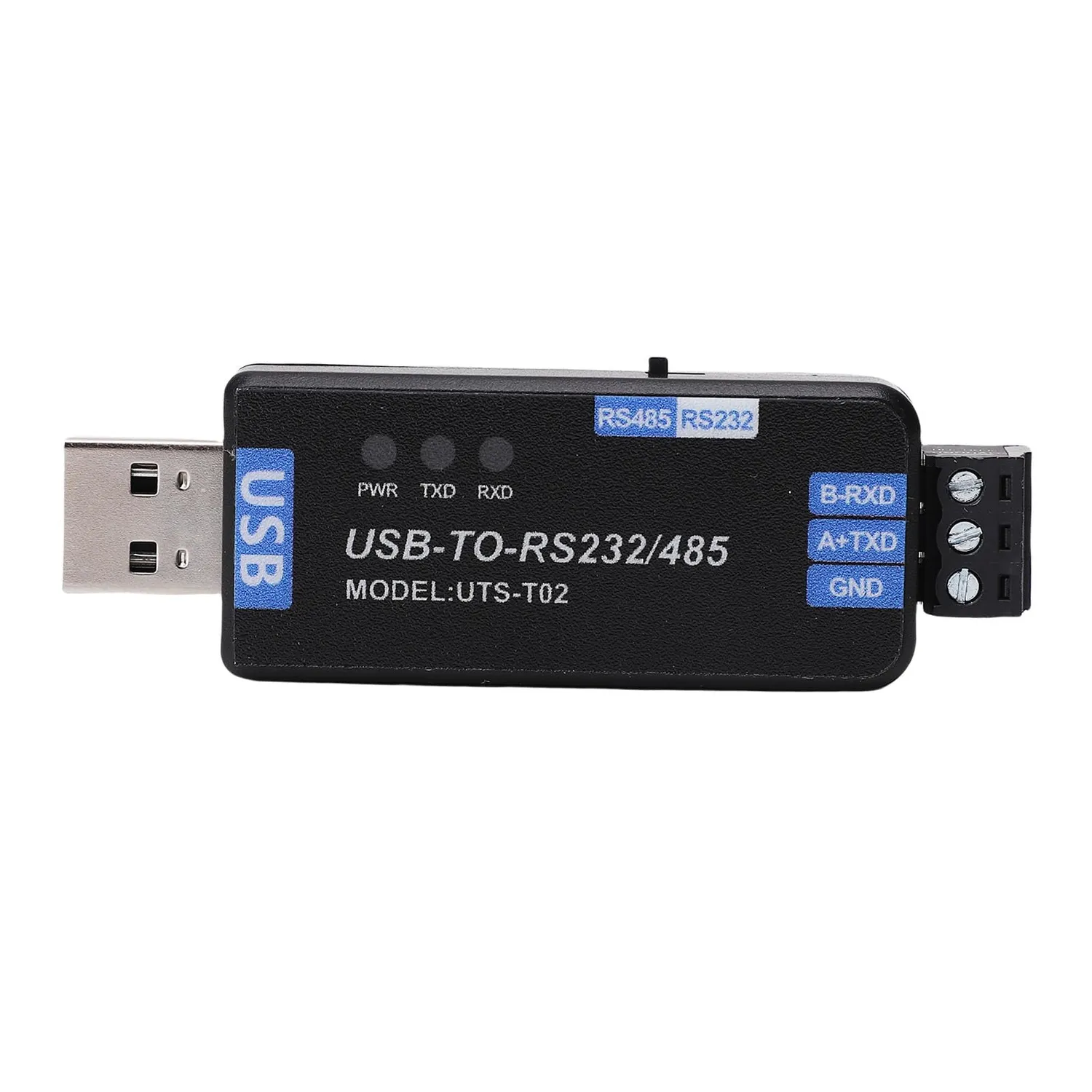 Zunate Convertitore USB a RS485 RS232 industriale CH343G protetto