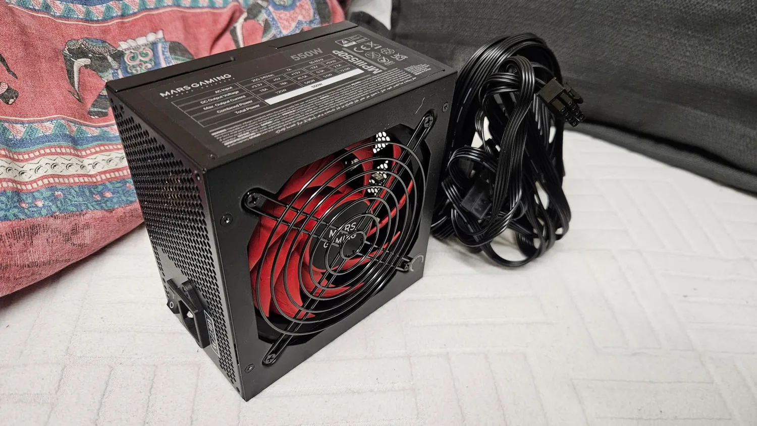 Mars Gaming MPIII550P alimentatore ATX 550W Bronze nero