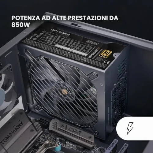 Mars Gaming MPB850PSI alimentatore 850W modulare Gold