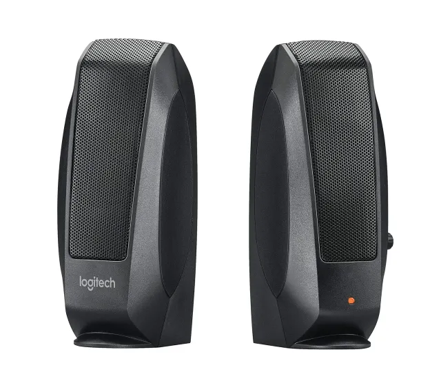 Logitech S120 casse stereo nero 2.0 jack 3,5mm