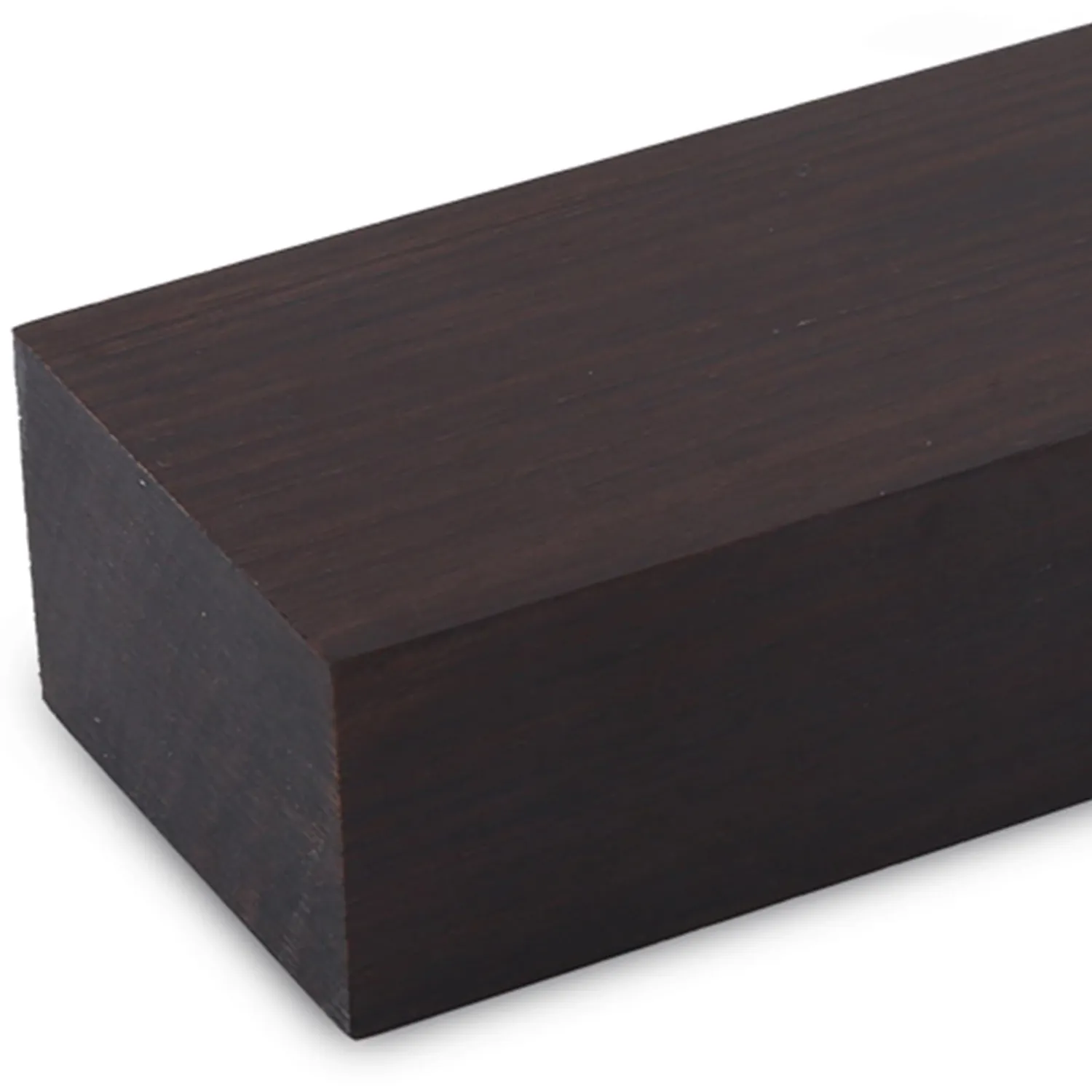 Zunate Blocco Legno Ebano 12x4x2,5cm Intaglio 2 Pezzi