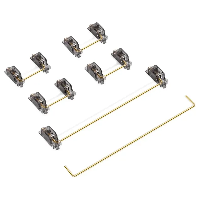 Durock V2 stabilizzatori screw-in nero 6.25U