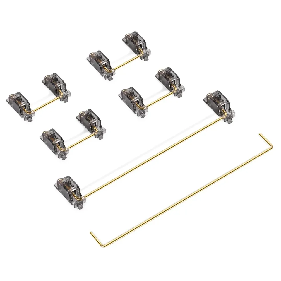 Durock V2 stabilizzatori screw-in nero 6.25U
