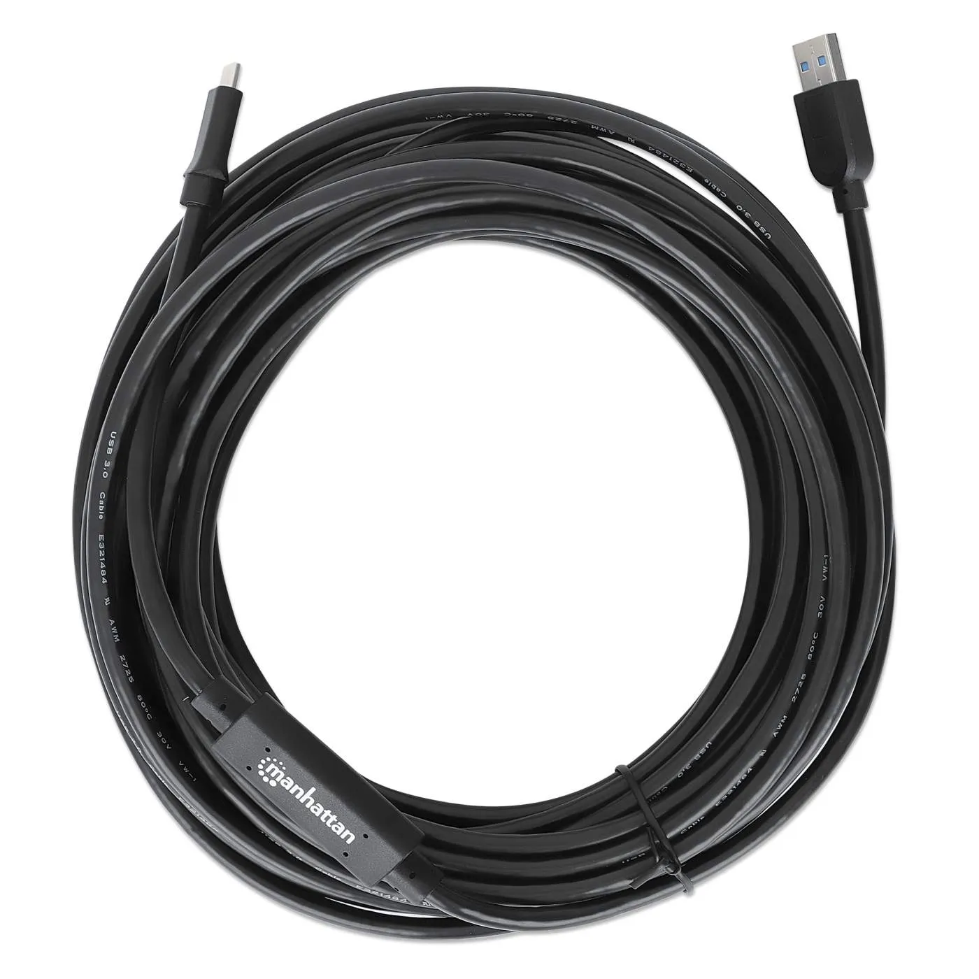 Manhattan USB 3.0 cavo attivo USB-A USB-C 7,5 m 5 Gbps
