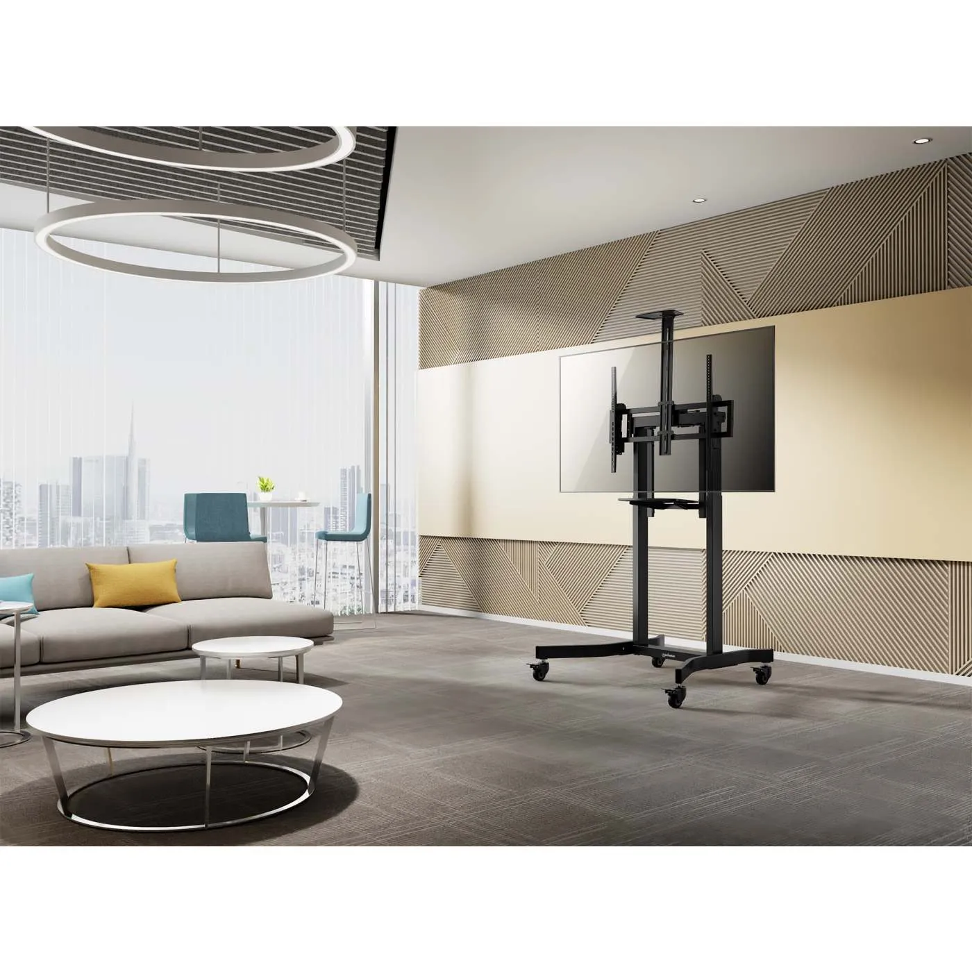 Manhattan Multimedia Carrello TV Motorizzato 55-100" 120 kg