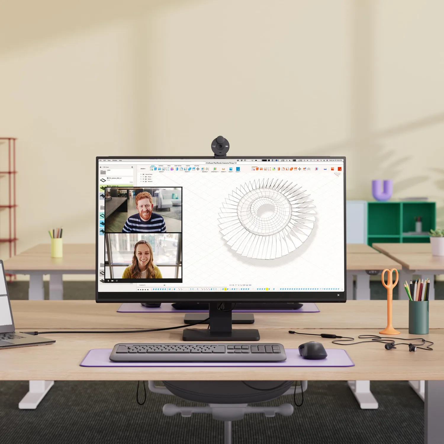 Logitech Brio 305 webcam Full HD USB-C con otturatore