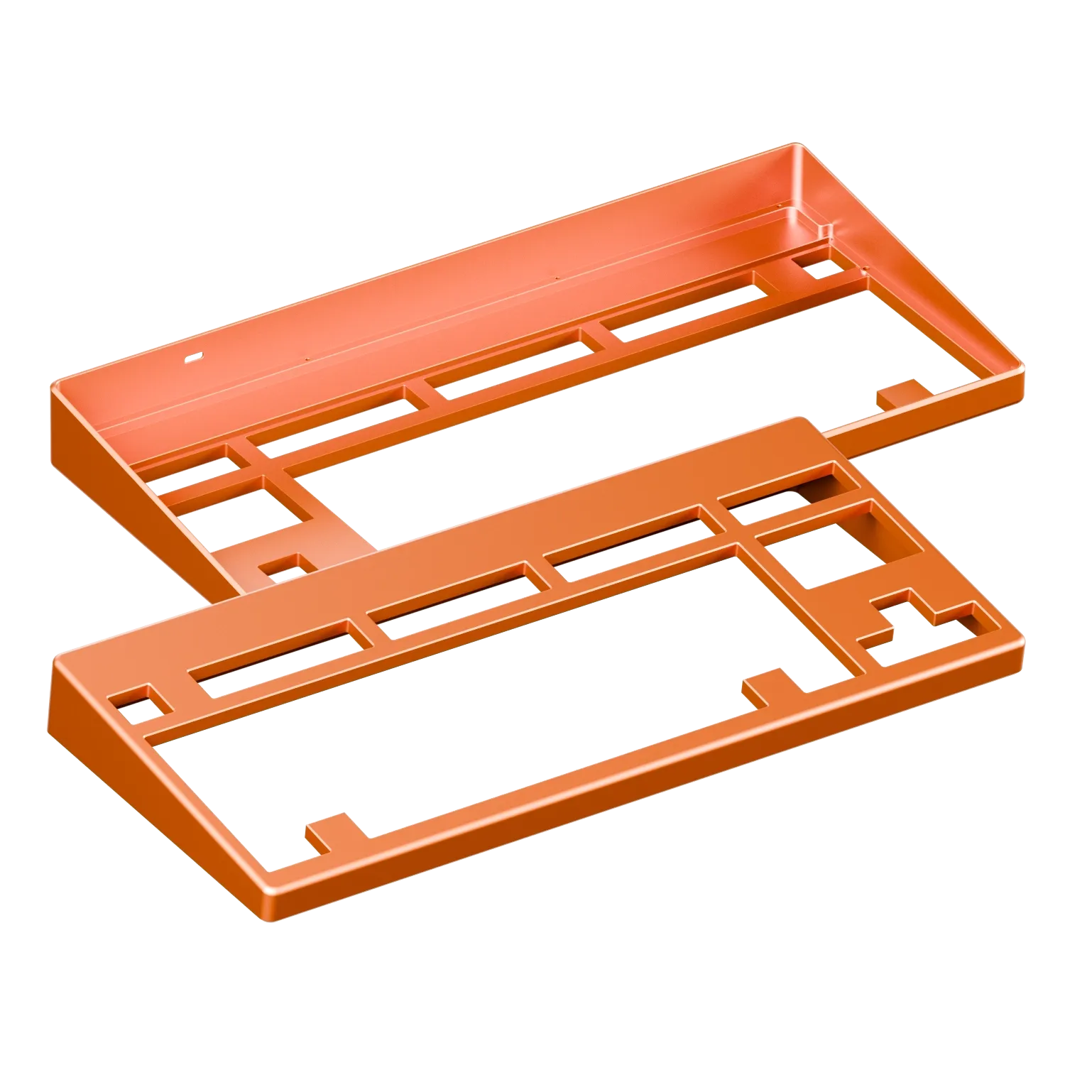 CoffeeKeys RF-8X Top WK case PC arancione tastiera TKL