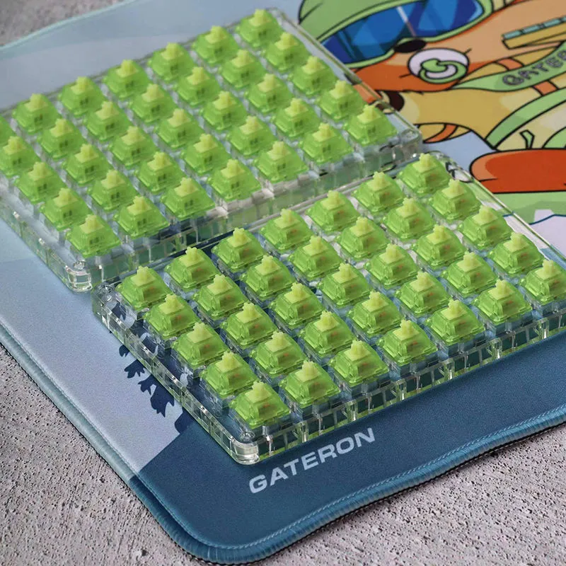 Gateron Luciola switch lineare fosforescente