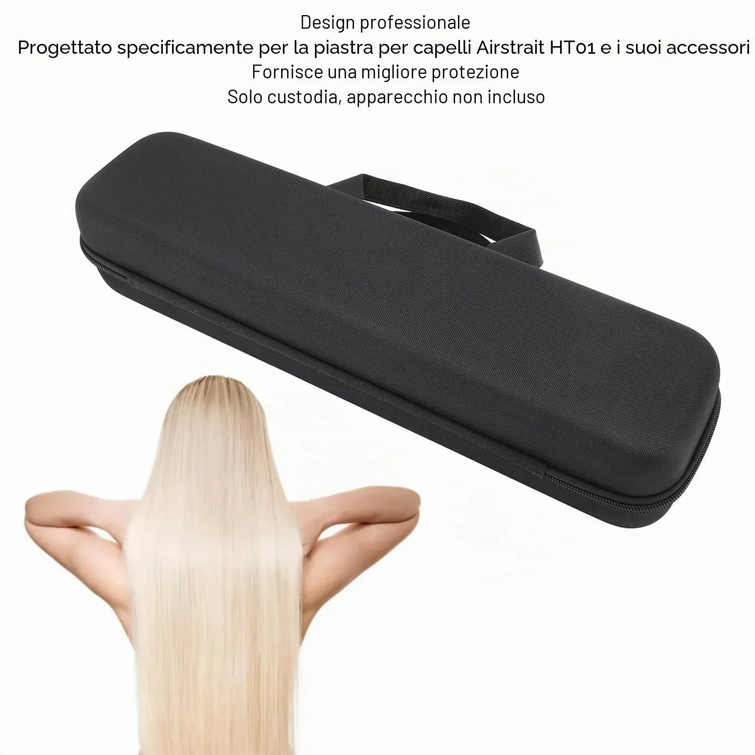 Zunate HT01 custodia rigida piastra EVA da viaggio