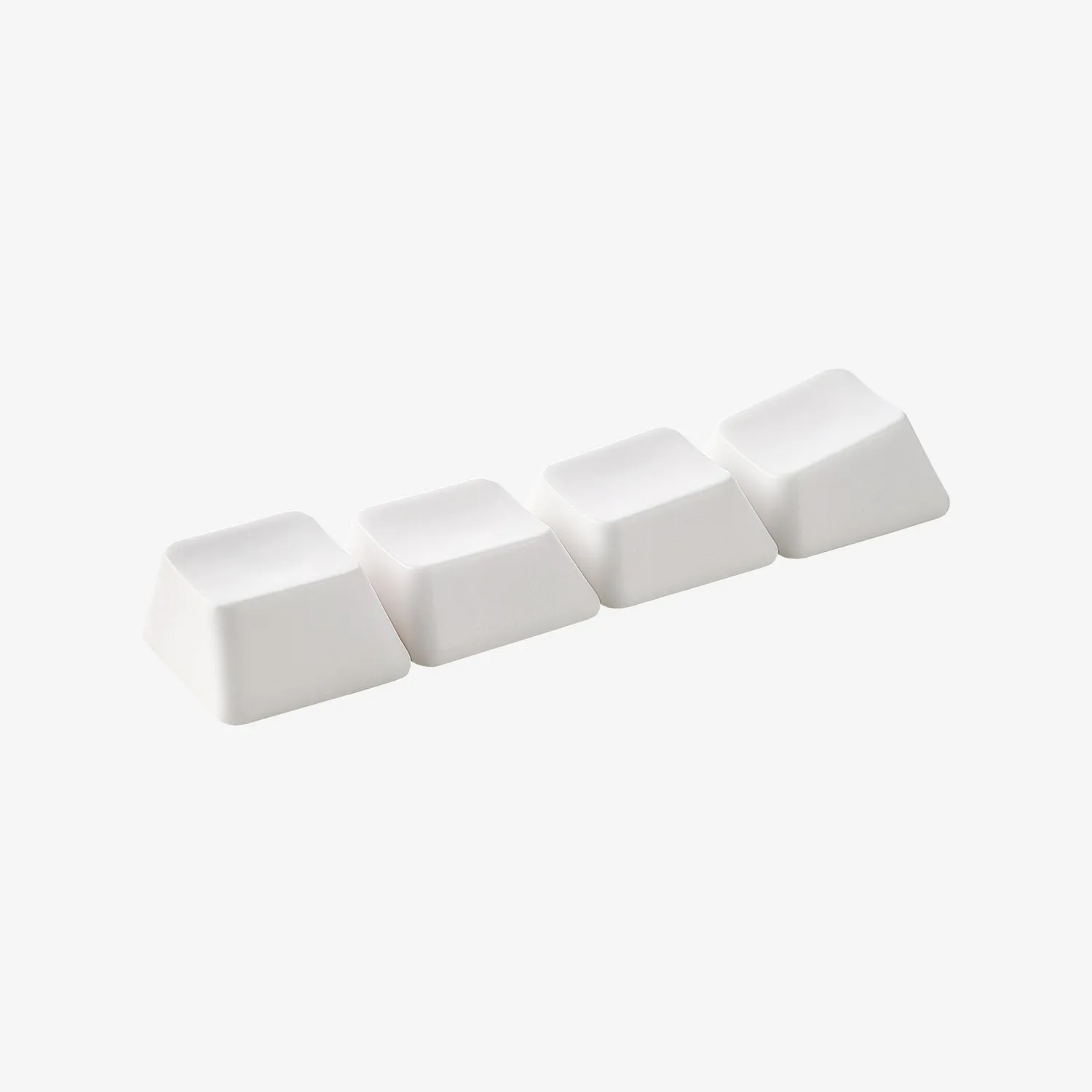 Cerakey F Set RX1U 4 keycap ceramica bianca opaca
