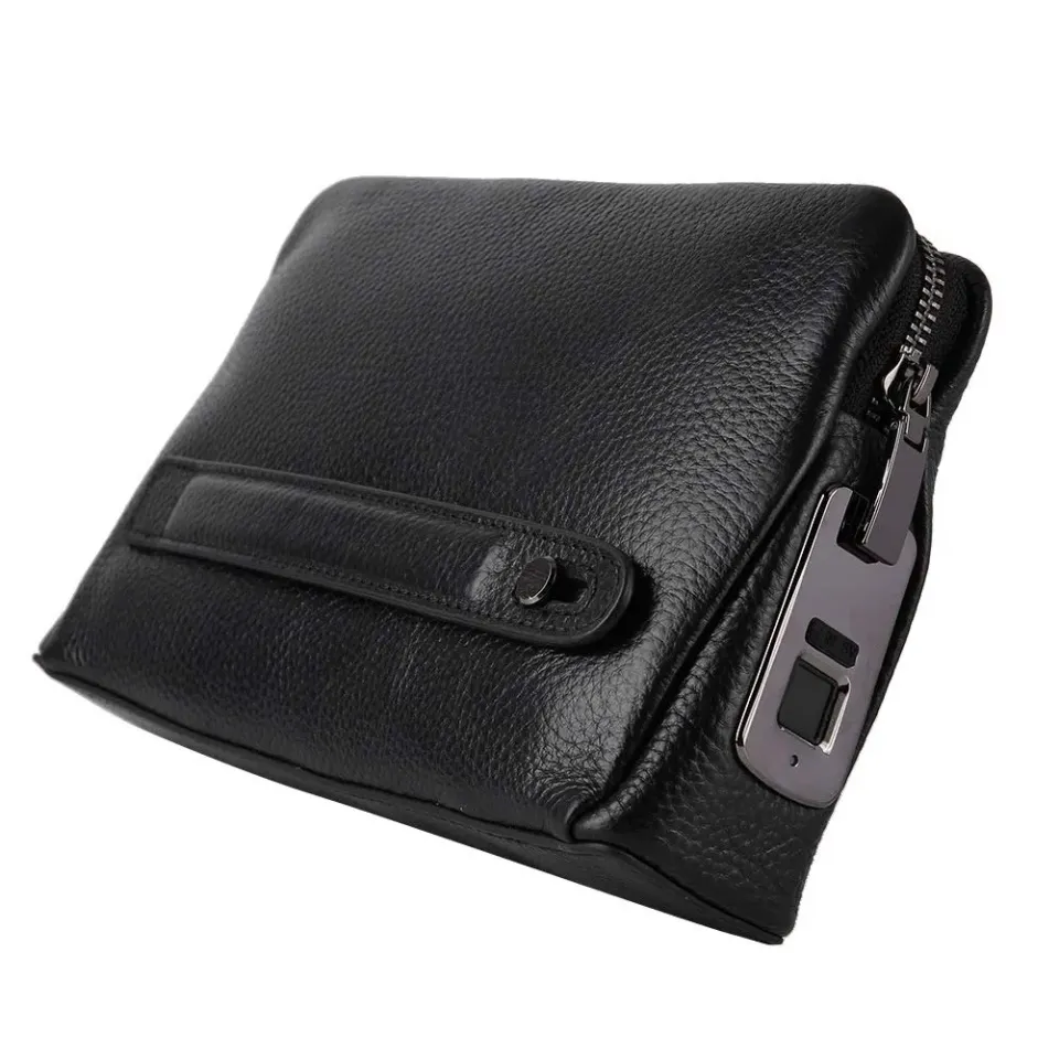 Zunate borsa sicurezza impronta digitale pelle