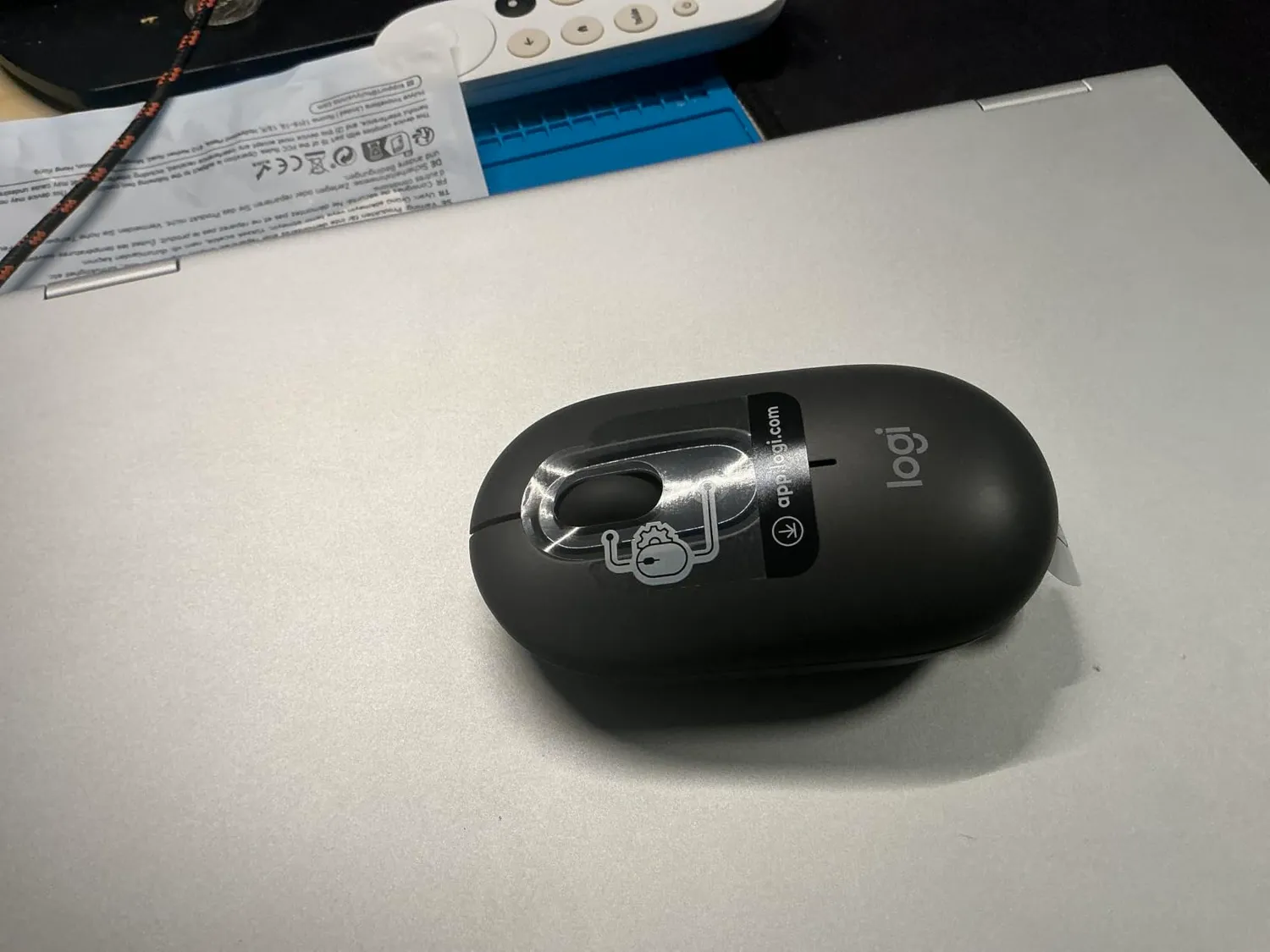 Logitech POP Mouse wireless rosa clic silenziosi