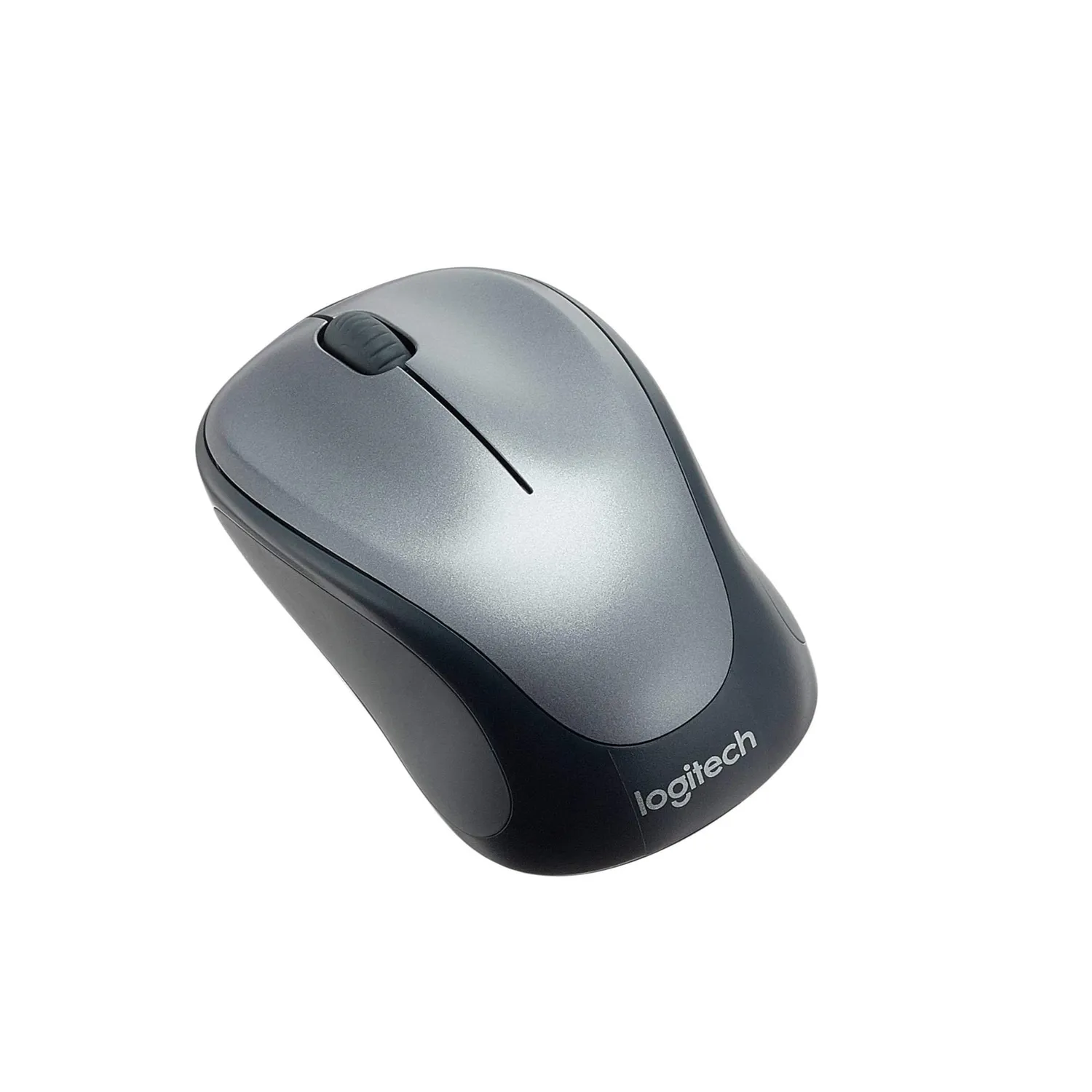 Logitech M235 mouse wireless Nero Rosso compatto