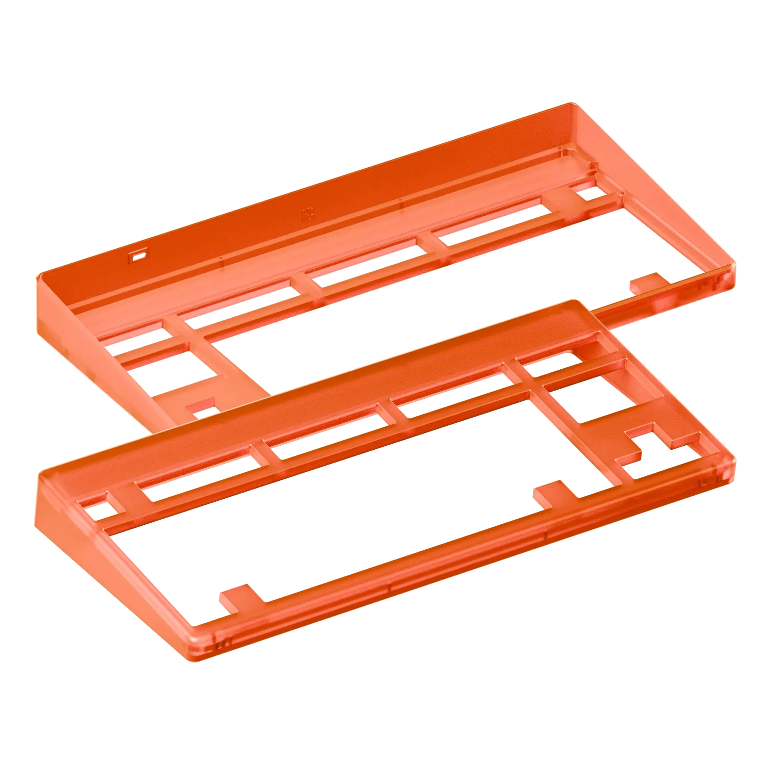 CoffeeKeys RF-8X Top WK case PC arancione tastiera TKL