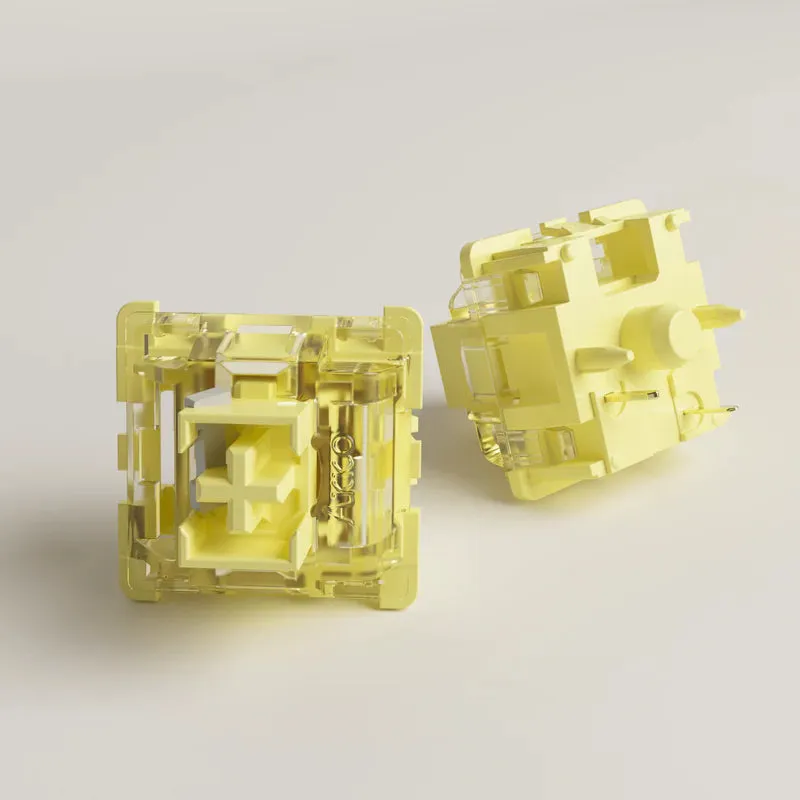 Akko V3 Cream Yellow Pro switch lineari 45 pezzi
