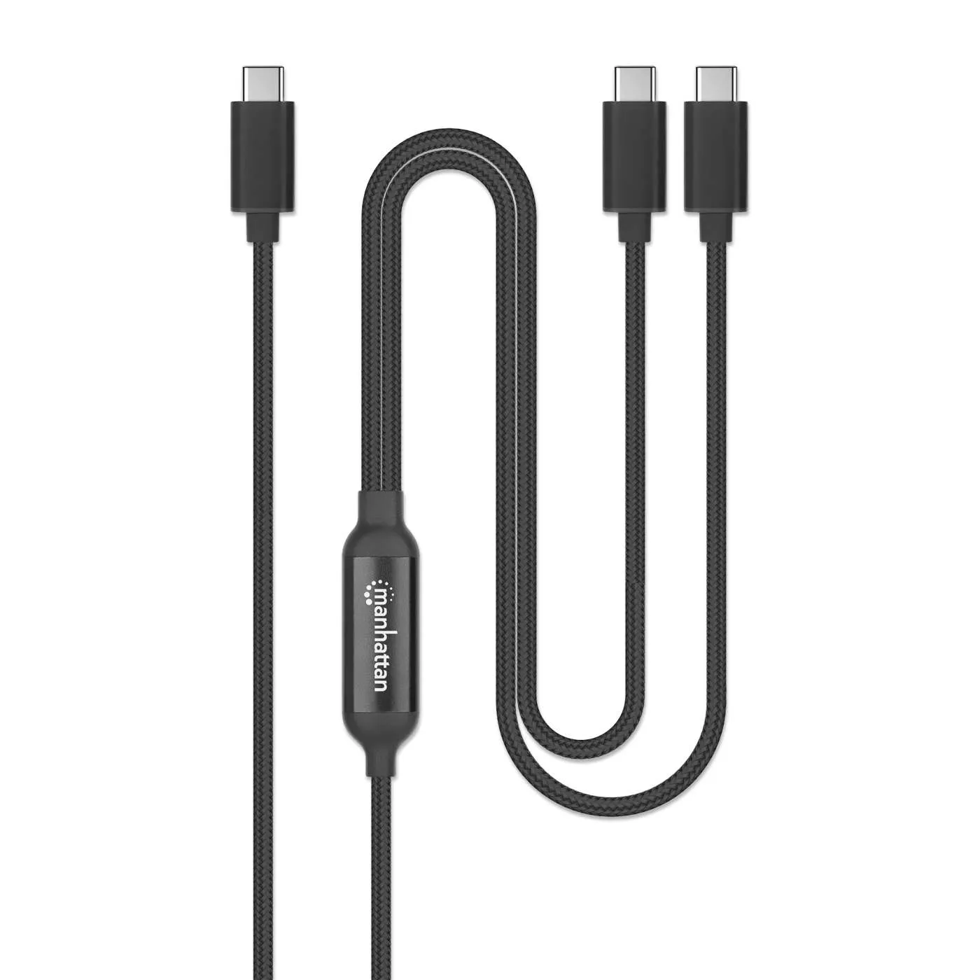 Manhattan Dual cavo ricarica USB-C 100W 2 m doppio