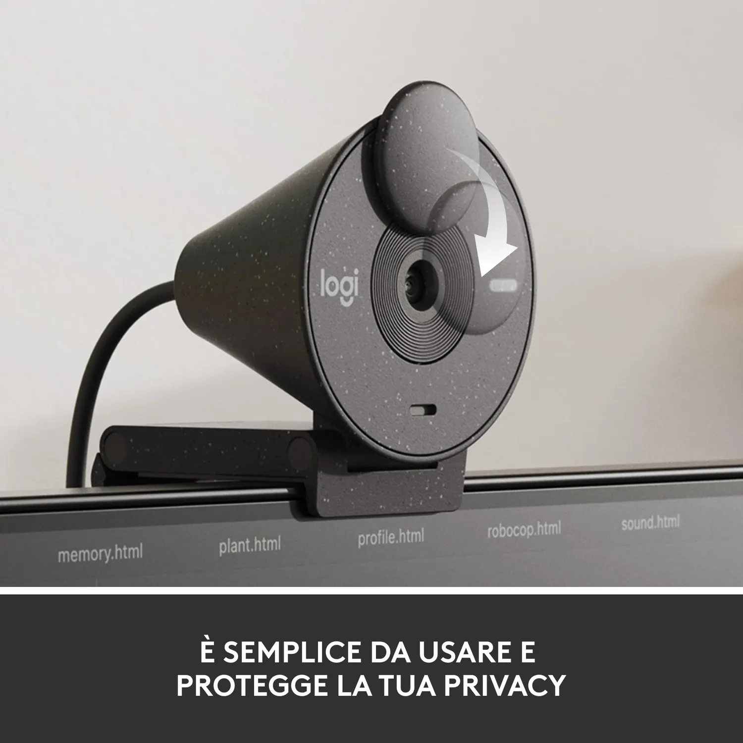 Logitech Brio 305 webcam Full HD USB-C con otturatore