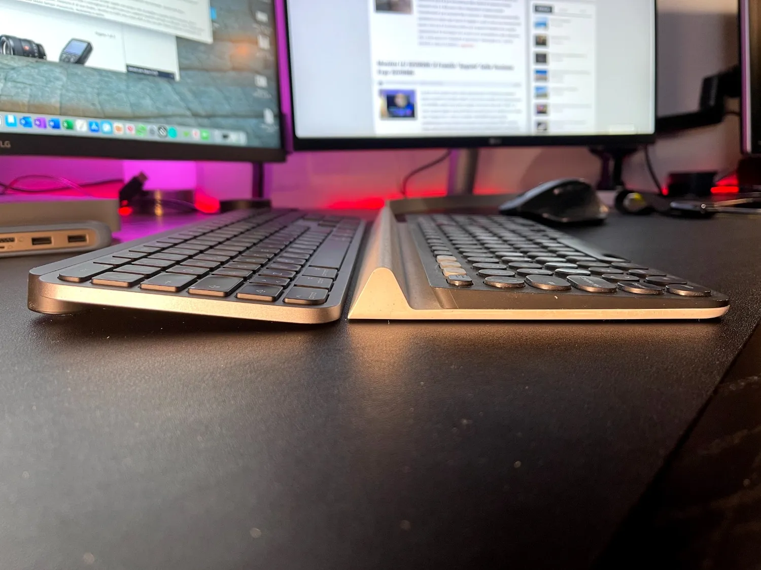 Logitech MX Keys for Mac tastiera wireless grigia retroilluminata