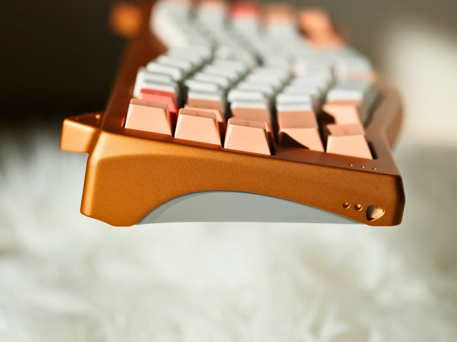 Nyawice Kit Tastiera Meccanica Orange Solder PCB