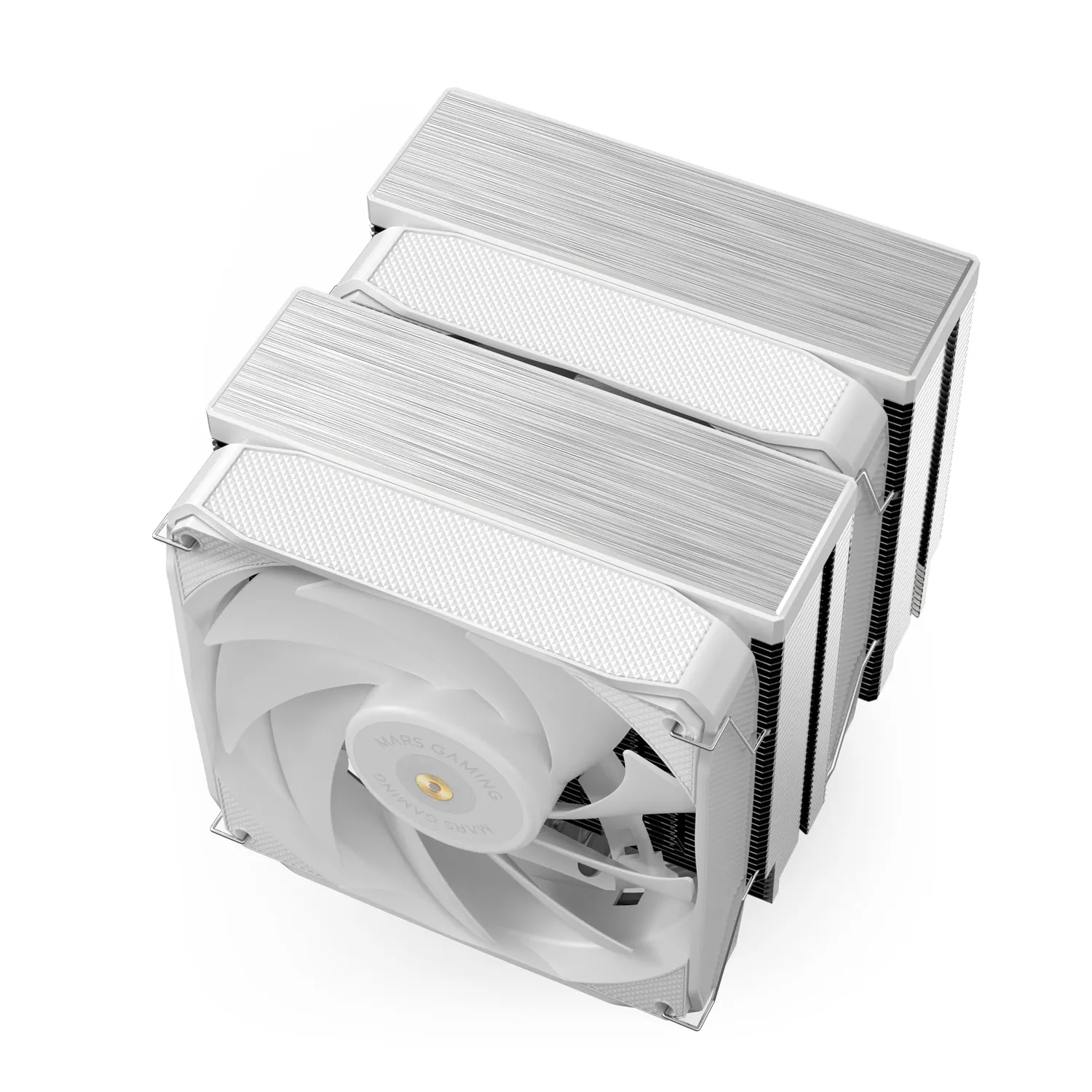Mars Gaming MCPU-XU9W dissipatore CPU doppia torre bianco 400W