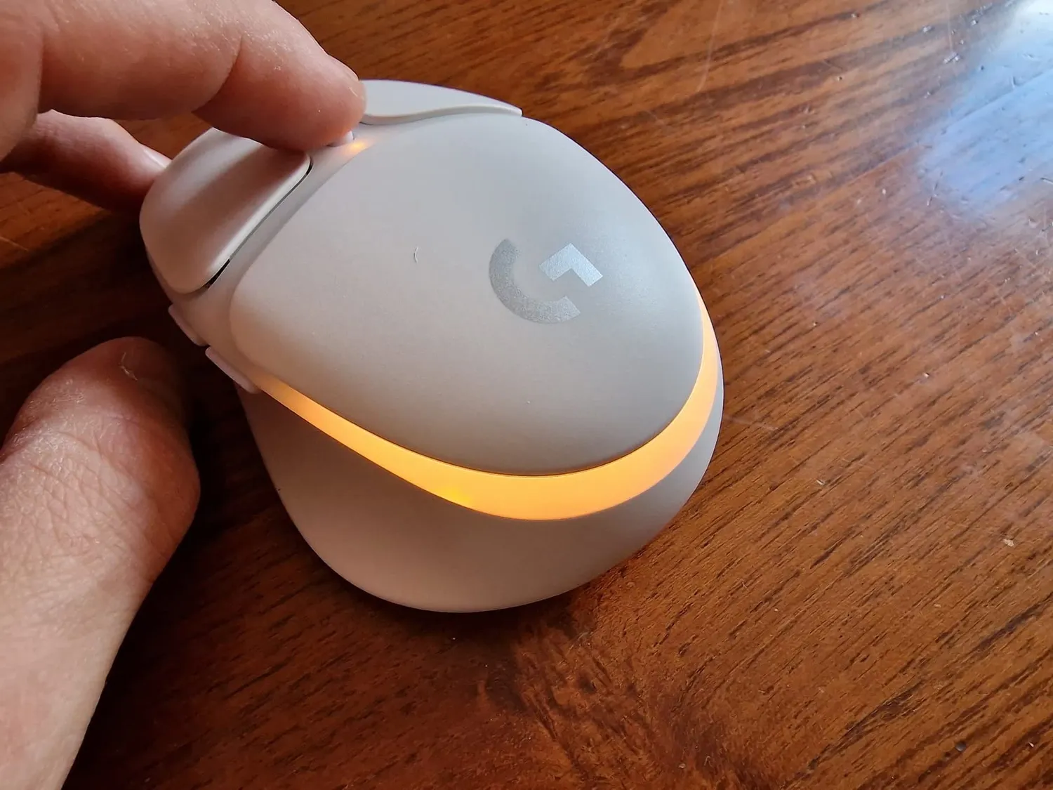 Logitech G G705 mouse gaming wireless bianco Lightspeed 85g