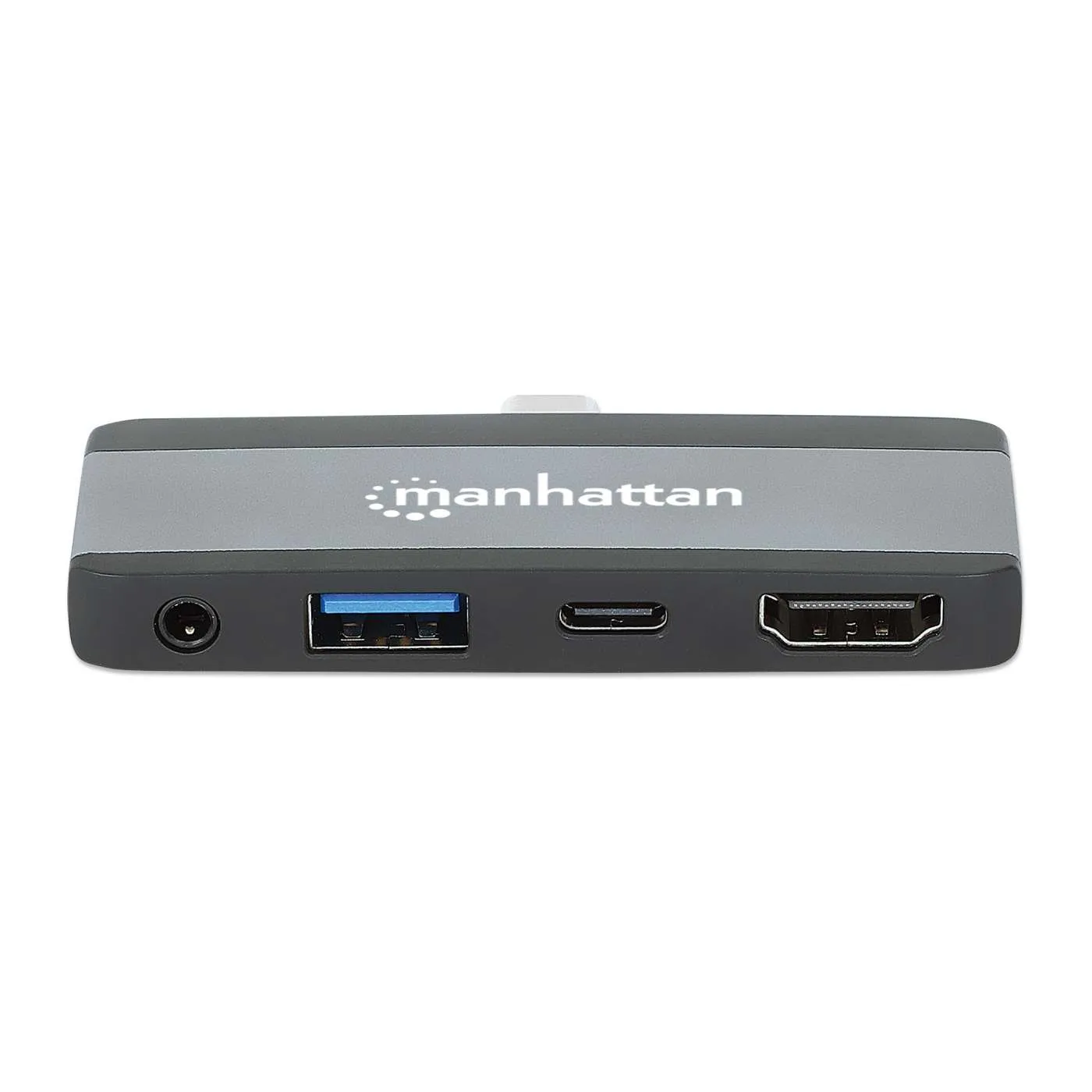 Manhattan 4-in-1 Travel docking station USB-C HDMI 4K
