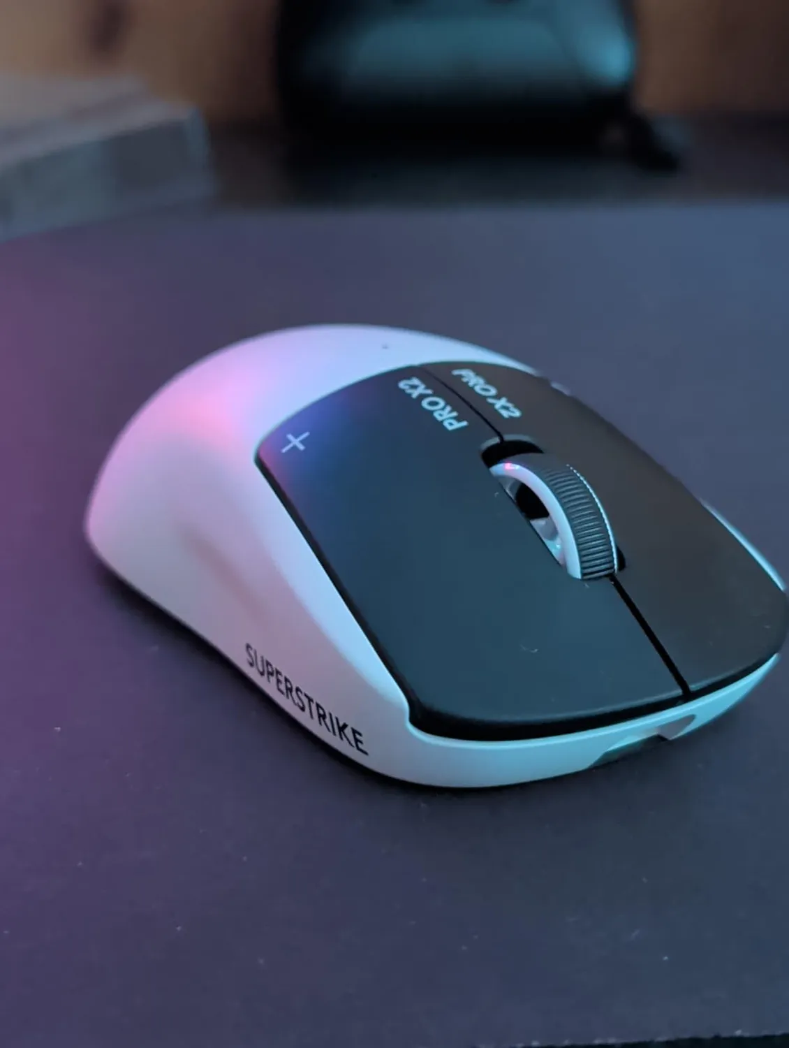 Logitech G PRO X2 SUPERSTRIKE mouse gaming wireless bianco 44K DPI