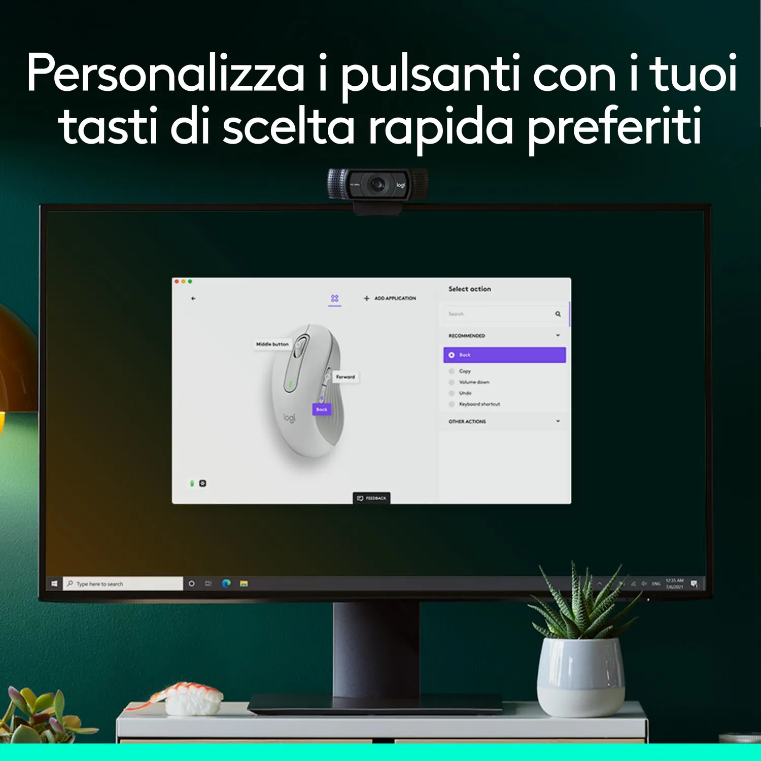 Logitech Signature M650 L mouse wireless mancini grandi
