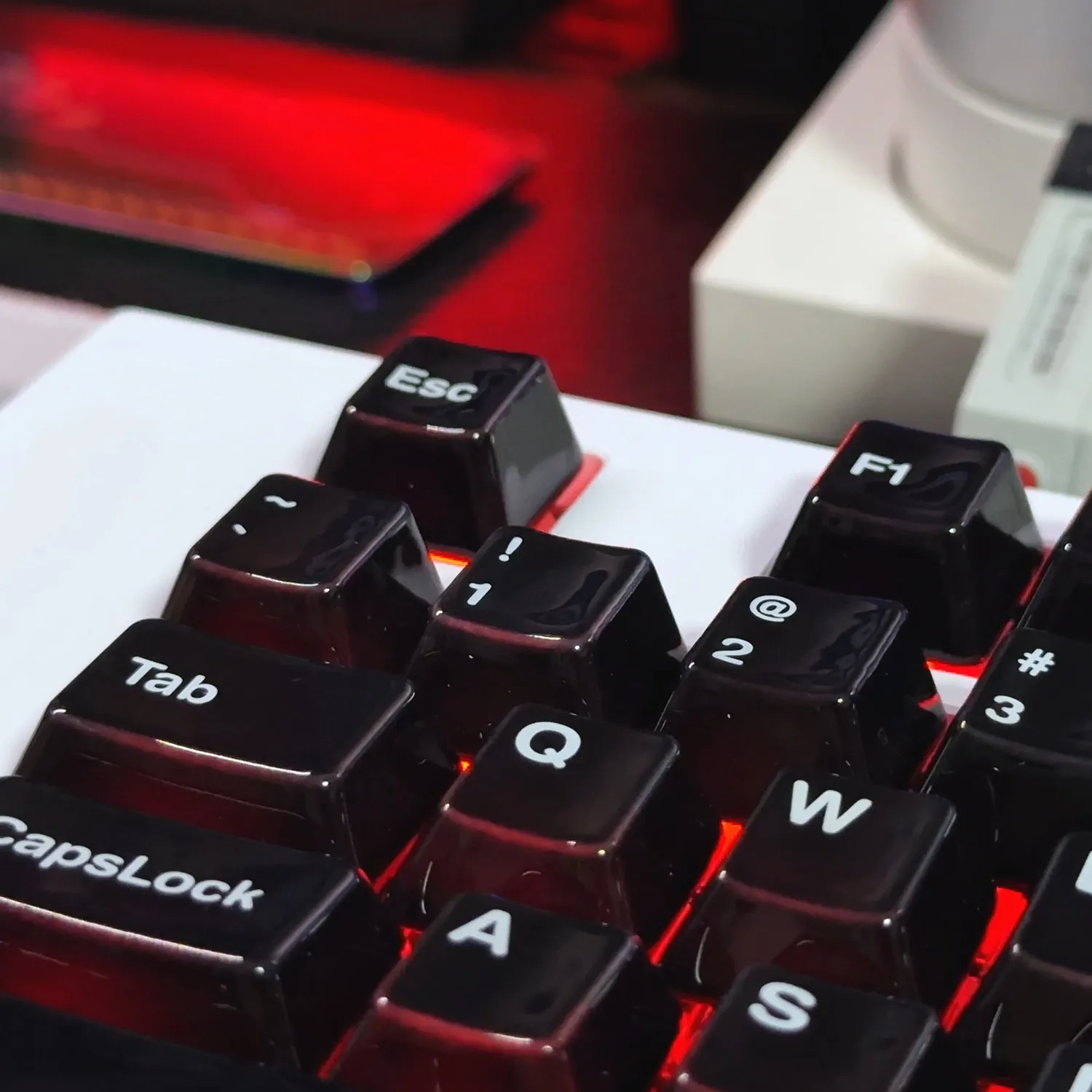 Cerakey Full Set V2 Black keycap ceramica 113 tasti legende