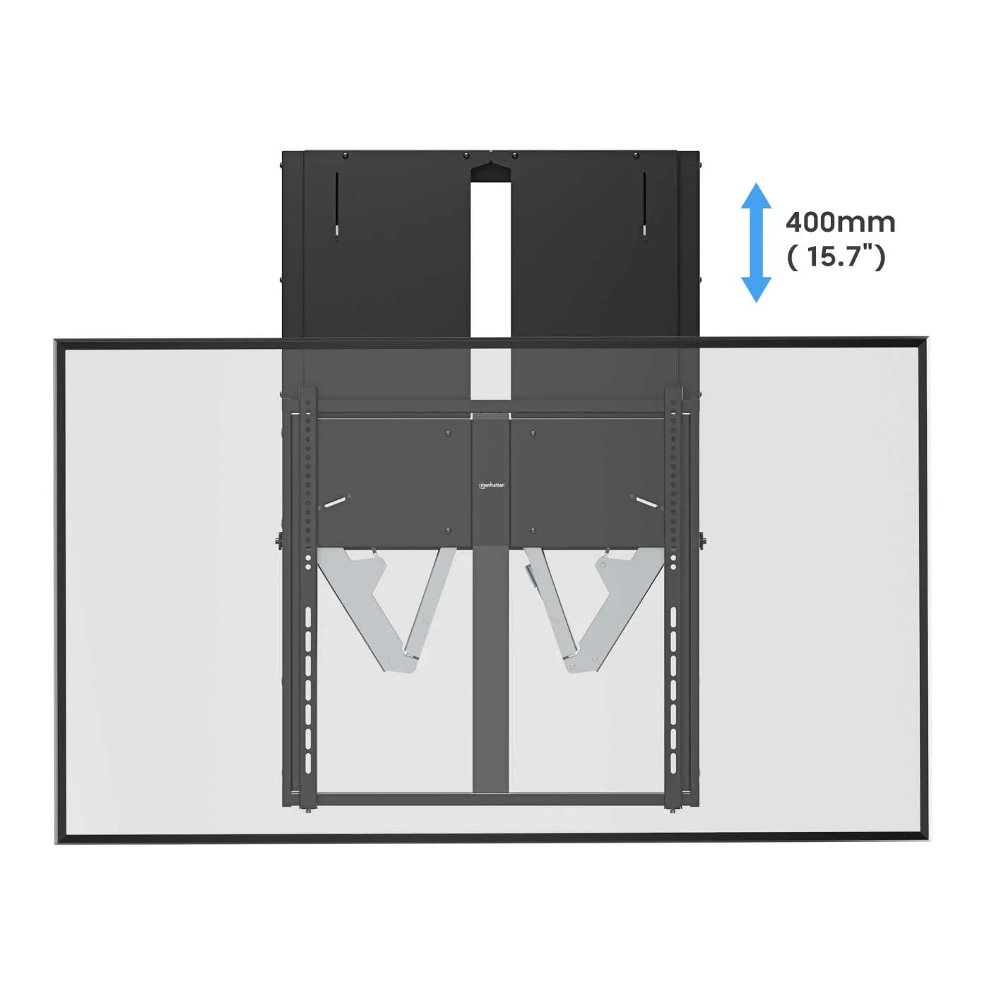 Manhattan Supporto TV a Parete 55-75" Altezza Regolabile