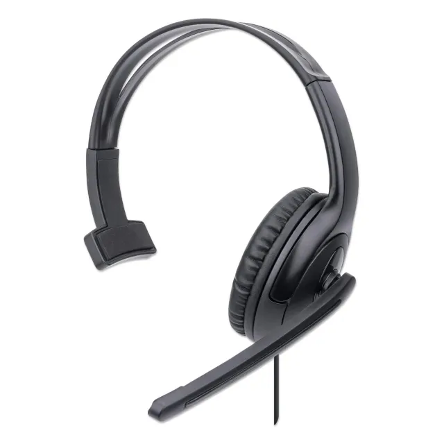 Manhattan Headset USB Mono Over-Ear con Microfono