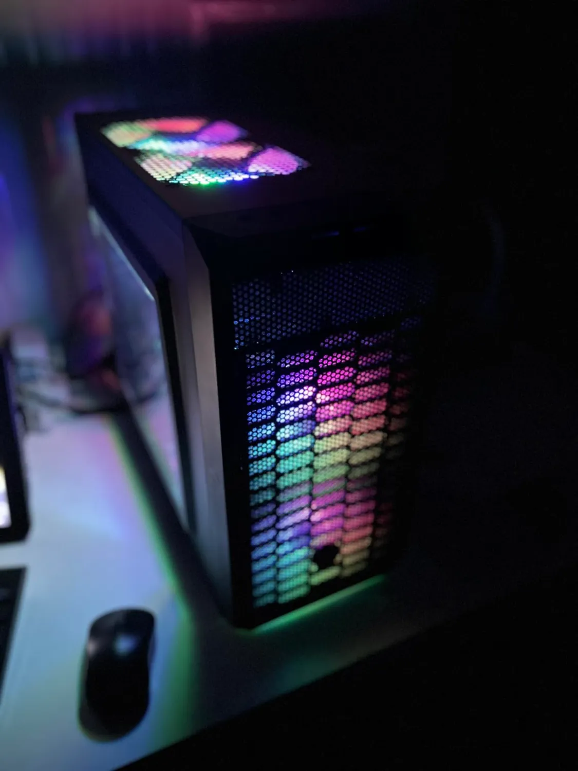 Mars Gaming MF-DUO kit 2 ventole PC FRGB nero 120mm
