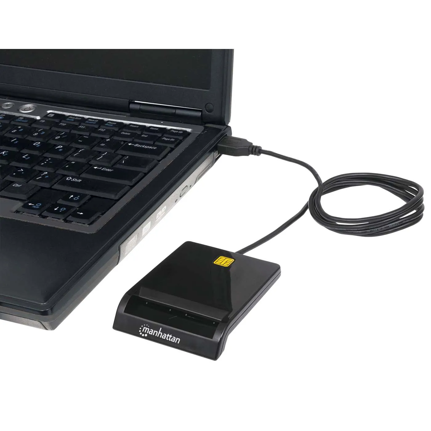 Manhattan Lettore Smart Card USB-A da Tavolo