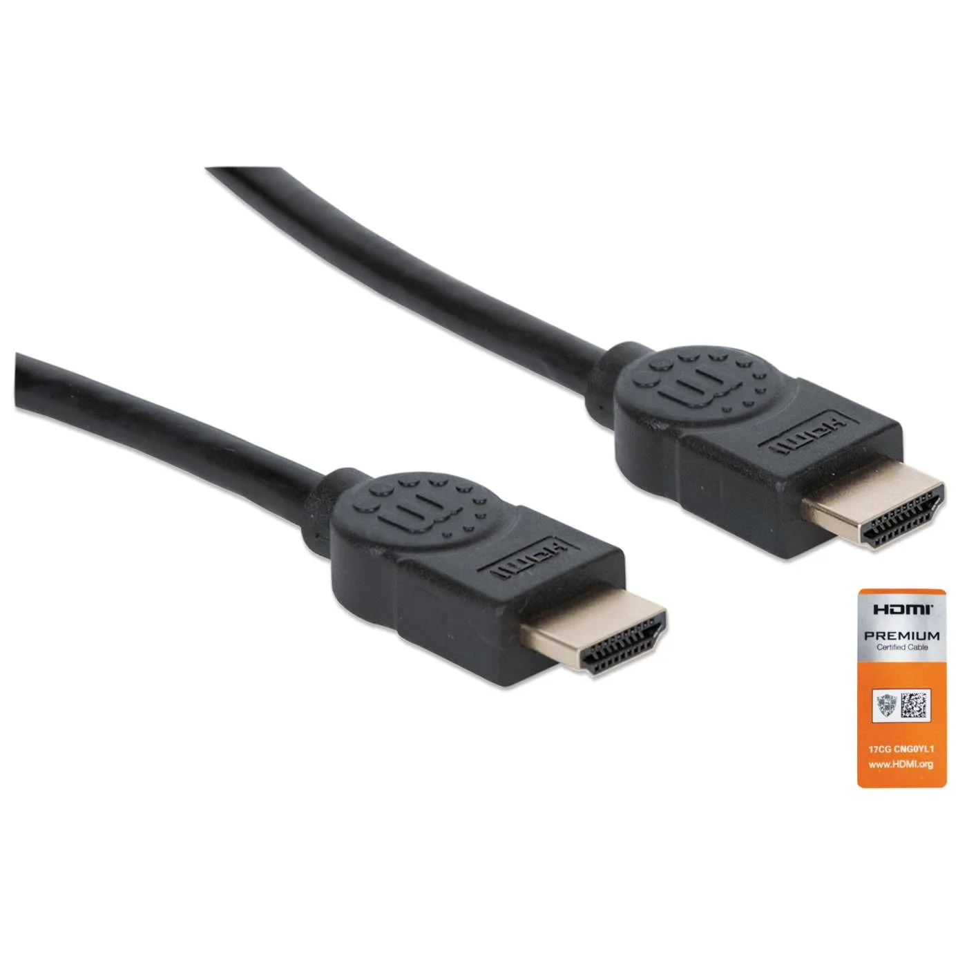 Manhattan Premium Cavo HDMI 1 m 4K@60Hz con Ethernet
