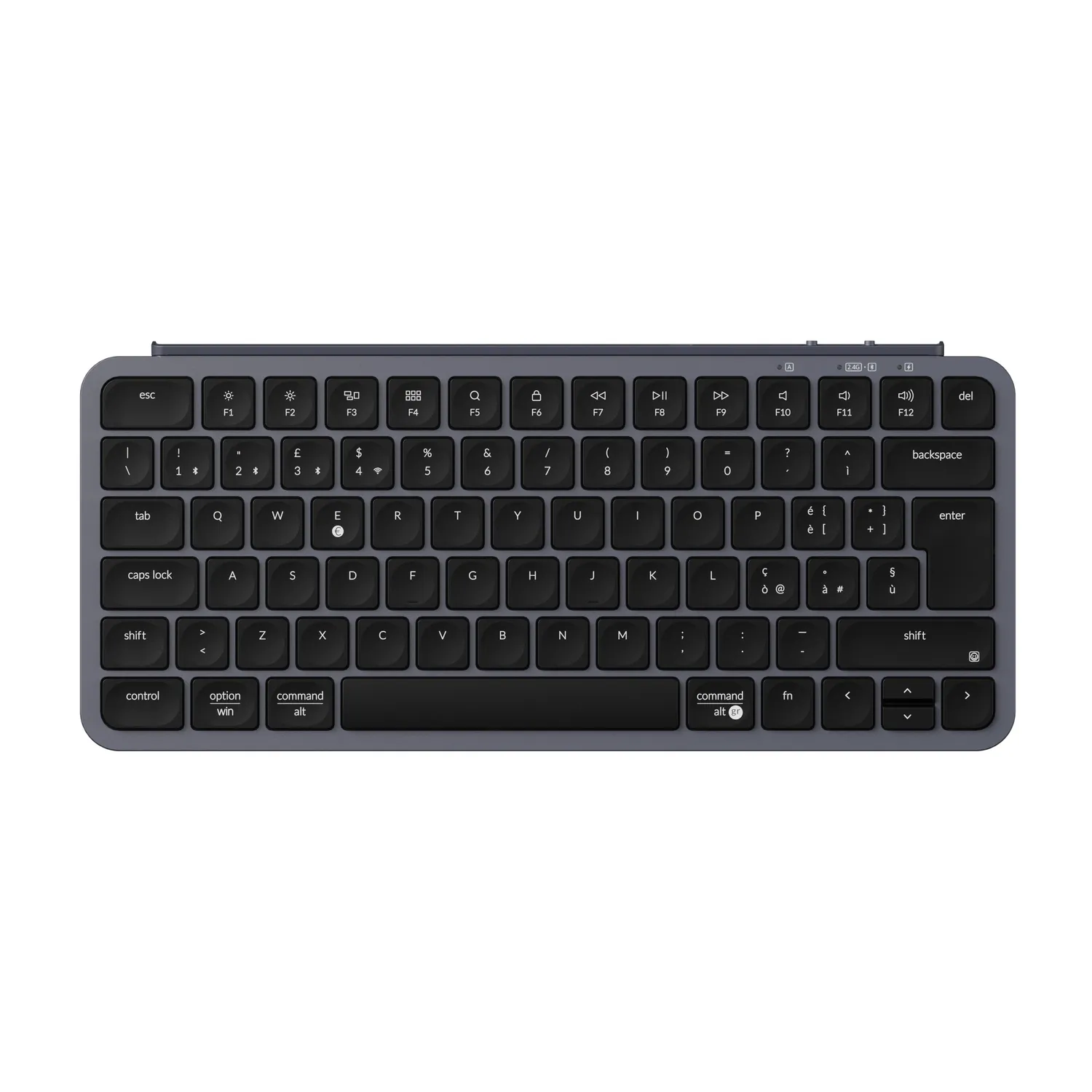 Keychron B1 Pro Tastiera Wireless ISO-IT Space Grey