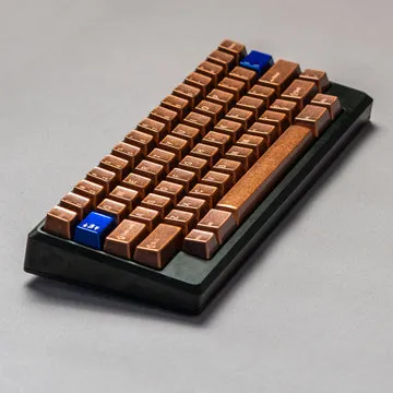 Awekeys Viking Antiques Thor keycap metallo rame