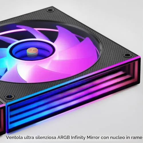 Mars Gaming ML-VISIONII360 Dissipatore Liquido Nero Display