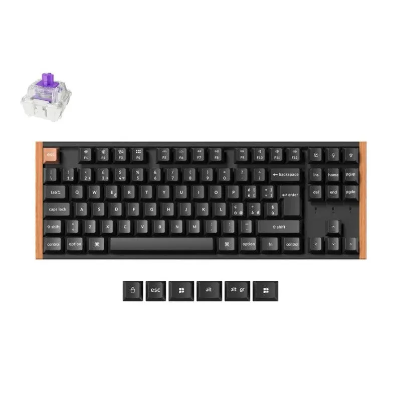 Keychron K8 HE Special Edition tastiera Nero magnetica ITA