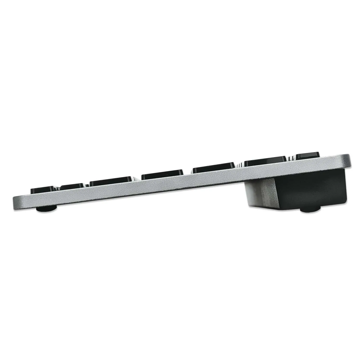 Manhattan Ultra Slim Tastiera Wireless Nera Dual-Mode