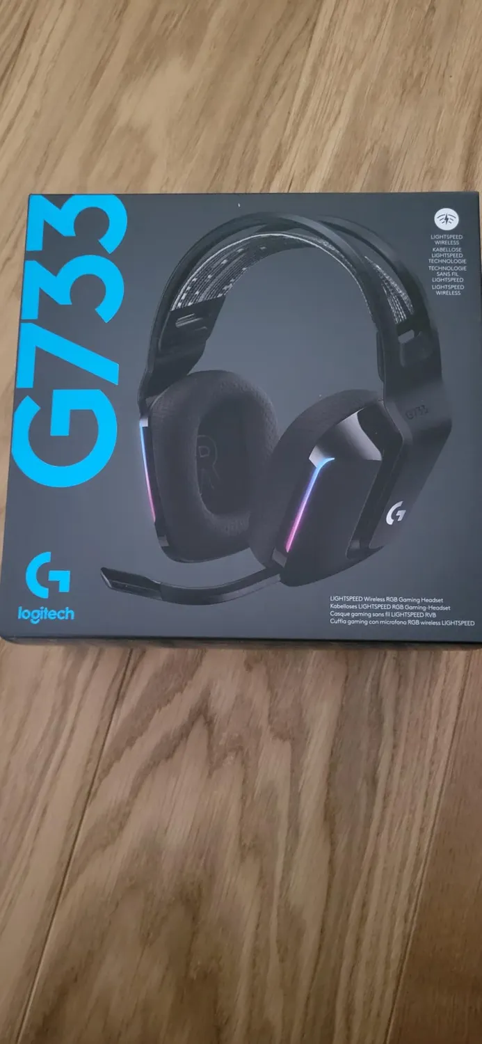 Logitech G G733 cuffie gaming wireless nere