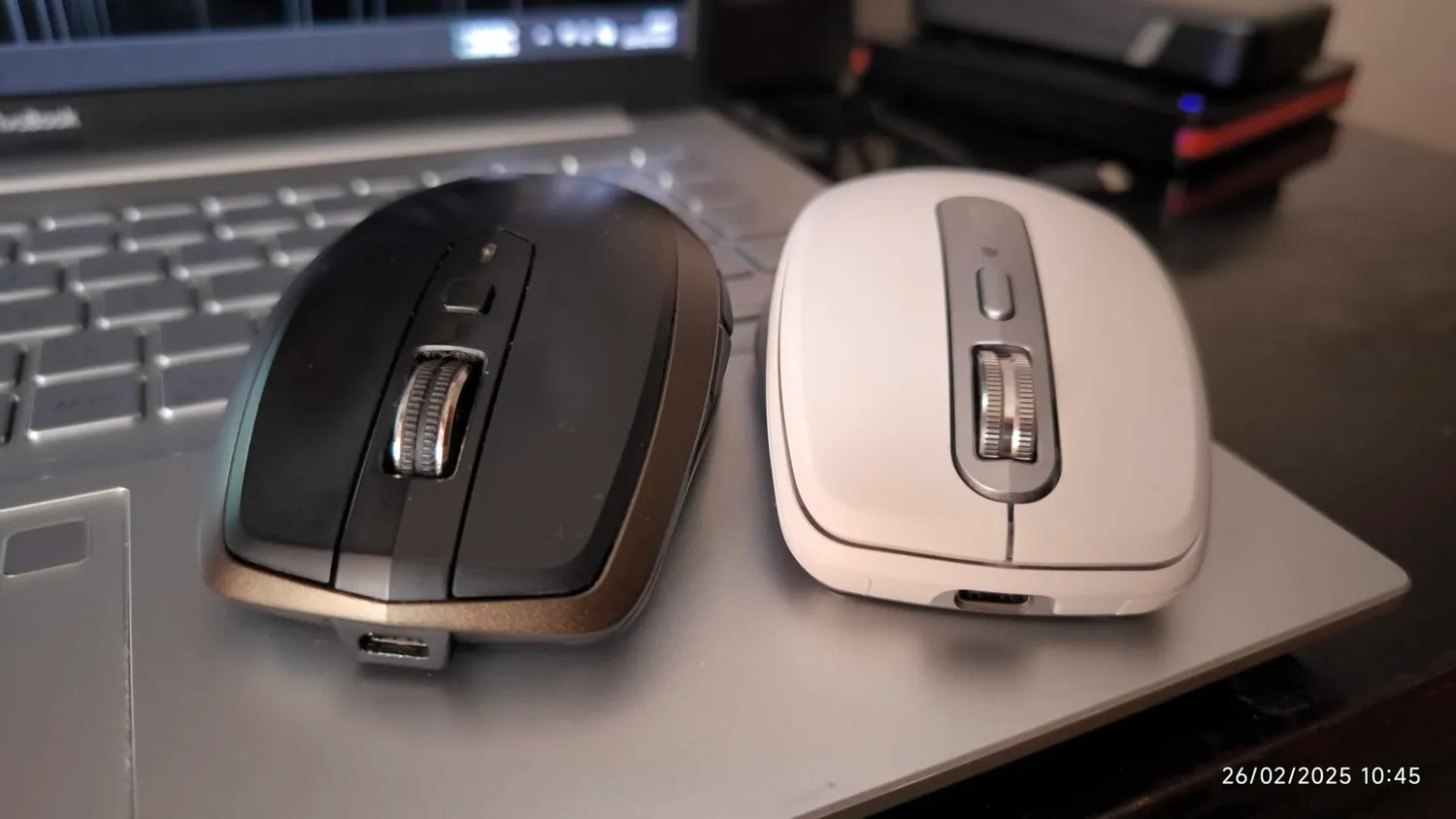 Logitech MX Anywhere 3S mouse wireless grafite